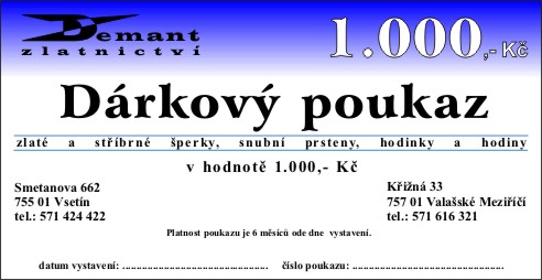 Dárkový poukaz